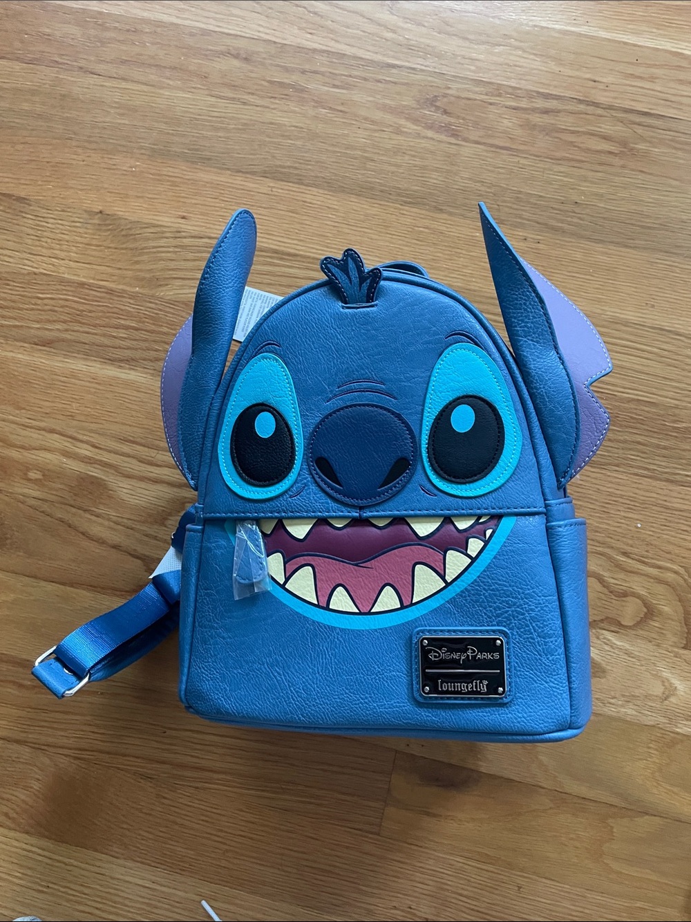 Loungefly Stitch Character Blue Mini Backpack